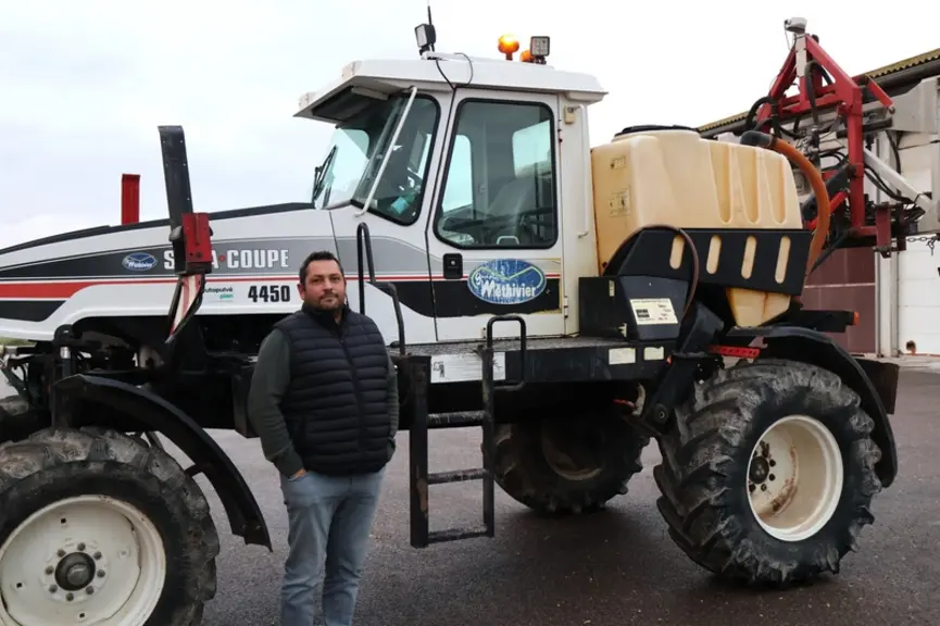 Benoît Chevallier, agriculteur à Poilly-sur-Tholon dans l’Yonne :«La modernisation de mon pulvérisateur est beaucoup plus rentable que l'achat d'un ap
