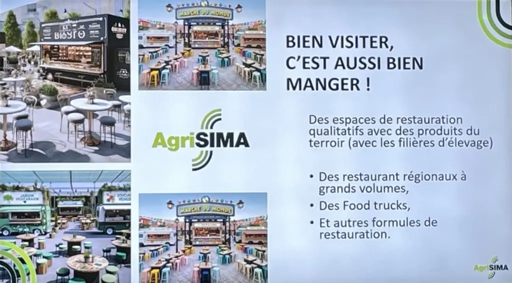 <em class="placeholder">L'organisation des espaces de restauration du salon AgriSima 2026</em>