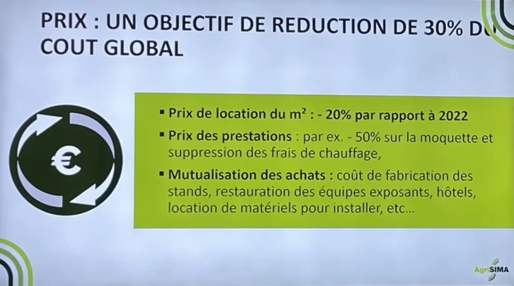 <em class="placeholder">L'évolution des prix pour les exposants lors du salon AgriSima 2026</em>