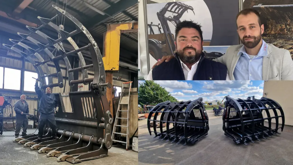 Ludovic Arnoult et Charley Lamy, codirigeant de Lamy LC, ex Lamy-Les-Constructeurs