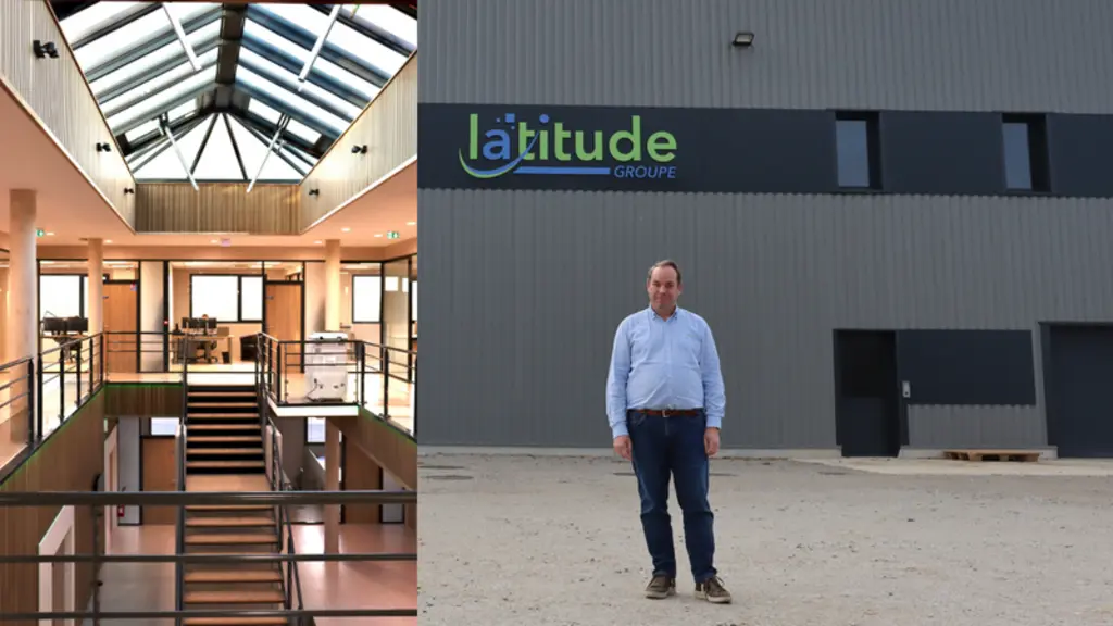 Photo du nouveau siège social du groupe Latitude, dirigé par
