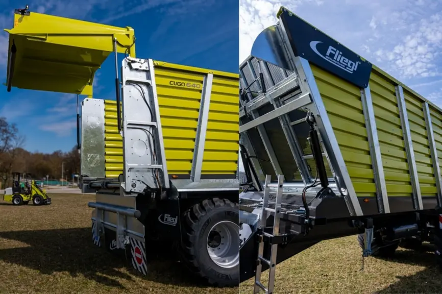 <em class="placeholder">Remorque de transport d'ensilage HTW Cugo 640 de Fliegl</em>