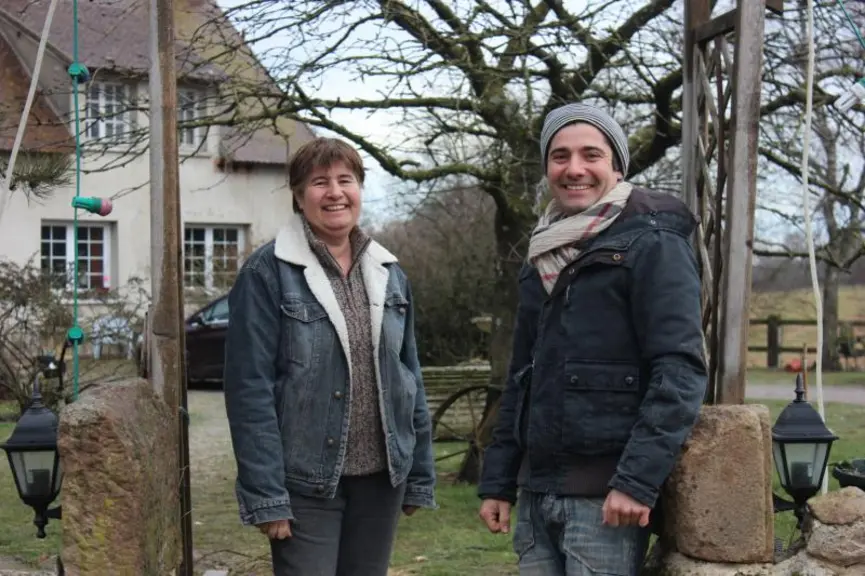 Annick et Jonathan Locquet font vivre la Chèvre-feuille à Montilly