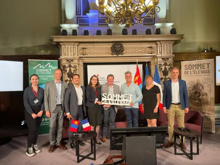 Les organisateurs du Sommet de l’Élevage ont présenté l’édition 2022 dans les salons du Ministère de l’agriculture et de la souveraineté alimentaire,
