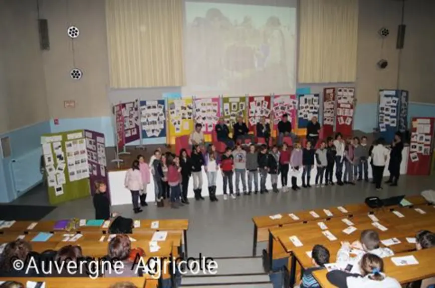 Félicitations aux gagnants de la 6ème C du collège Teilhard de Chardin de Chamalières qui participeront à la finale régionale le 25 janvier prochain à