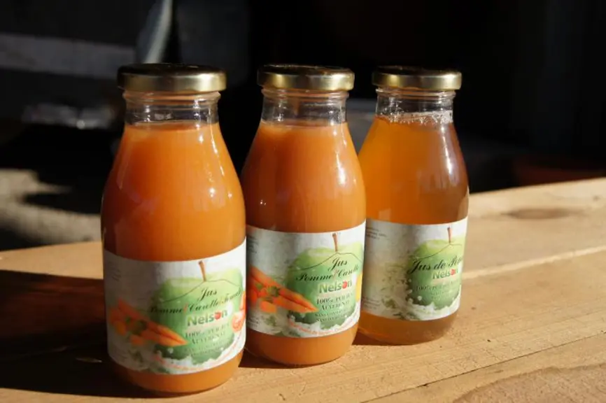 Les jus de fruits de la marque «Nelson», la dernière idée juteuse de Nelson Dance.