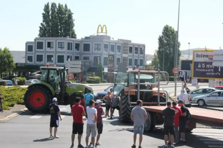 Blocages des ronds-ponts