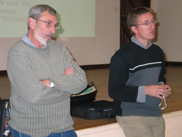 Jean-Claude Baudeau et Eric Devernois (Socaviac - Covido-Bovicoop) mettent en garde sur les conséquences d’une diminution de la production viande bovi