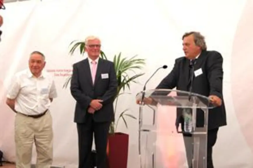 Lors de l’inauguration des 50 ans de Limagrain au Domaine de Mons, Jean-Yves Foucault a rendu hommage à ses deux prédécesseurs directs, Jean-Marie Cro