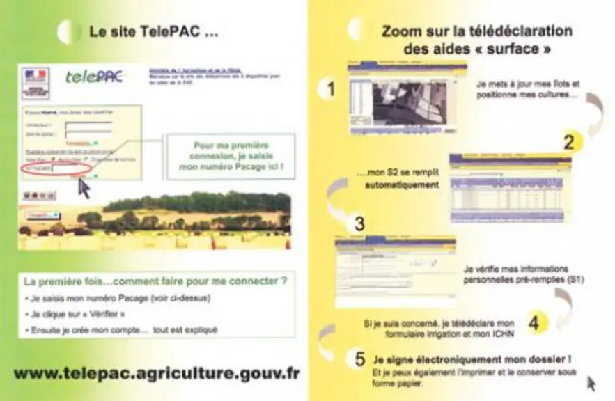 Comme chaque année, la Chambre d'Agriculture, avec l’appui de ses partenaires, offre d'accompagner les agriculteurs dans leurs déclarations Pac via de