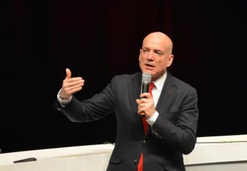 Louis Bodin a présenté sa vision du changement climatique et des conséquences que celui-ci pourrait avoir en matière de changement d’habitudes de prod