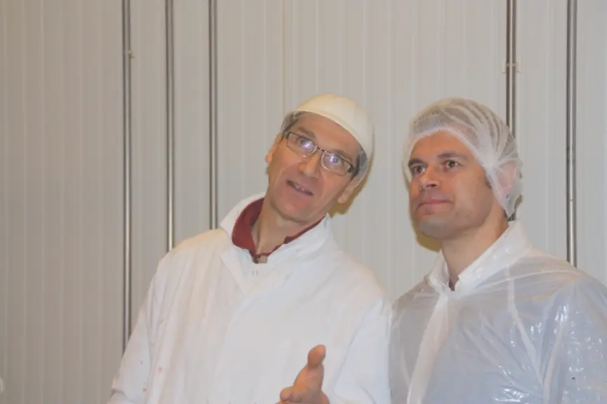 Jacques Breysse le directeur et Laurent Wauquiez.