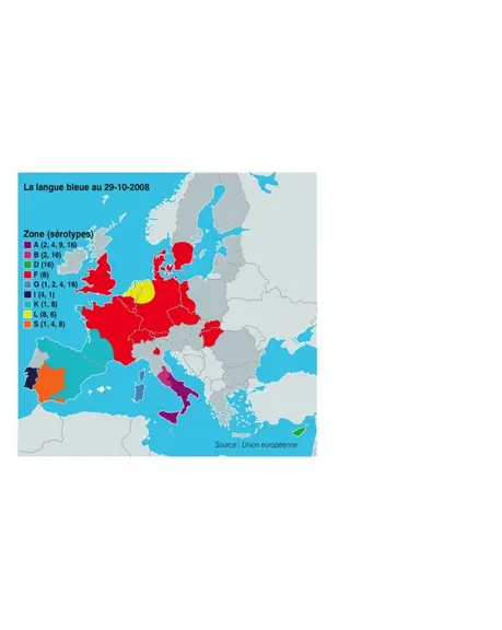 Les zones réglementées en France et en Europe.