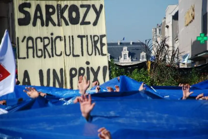 L'agriculture se noie, à Poitiers.