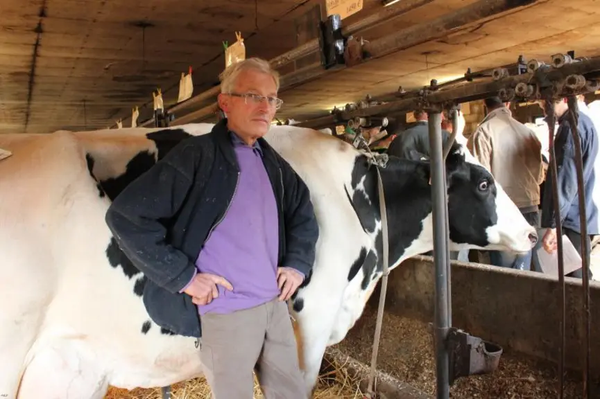 Alain Jouve assistait à cette vente avec une émotion non feinte.