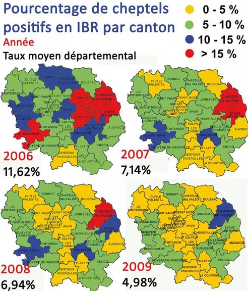 Les dispositifs réglementaires (élimination ou obligation de vaccination des positifs), le travail de fond entrepris depuis plusieurs années par GDS C