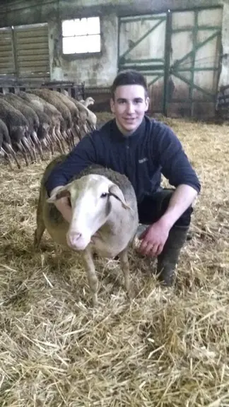 Antoine Pelat a été sélectionné pour le trophée du meilleur pointeur dans la catégorie des ovins.