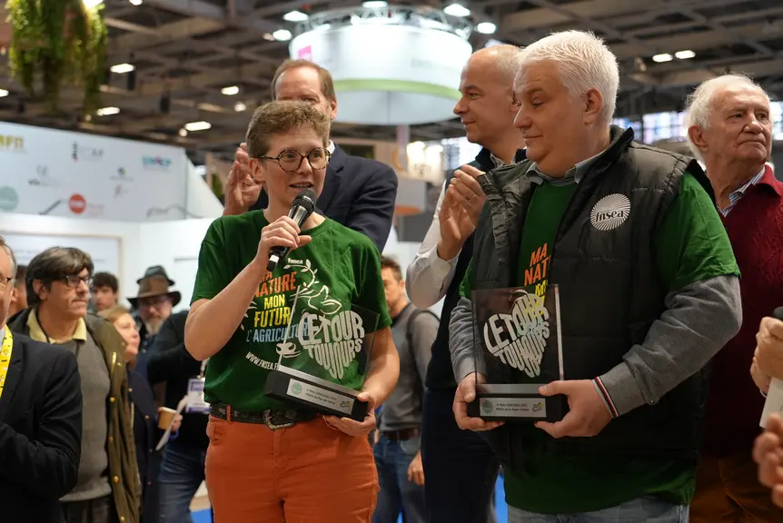 Le Puy-de-Dôme et la Haute-Vienne ont décroché la troisième place ex-aequo du concours des fresques agricoles.