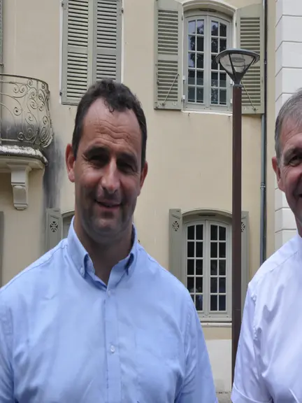 David Chauve et Michel Joux.