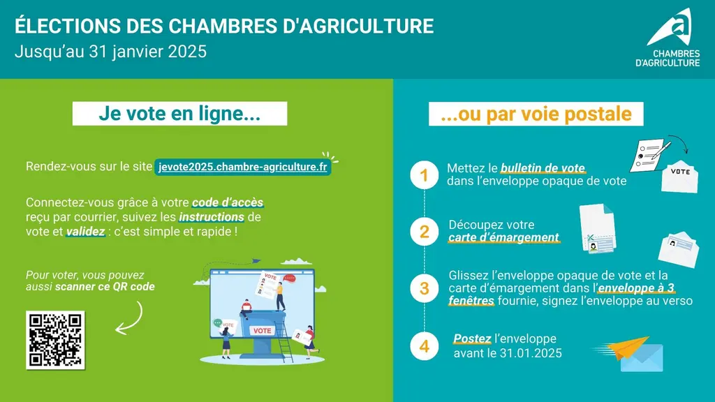 Comment voter aux prochaines élections chambre ?