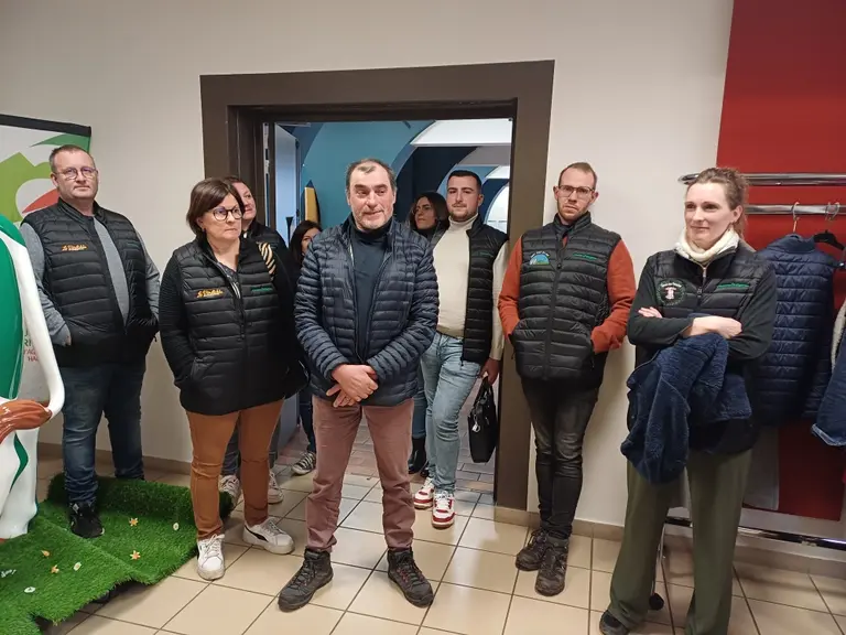 Les participants prêts à rencontrer les parisiens.