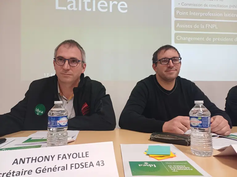 Anthony Fayolle et Nicolas Merle.