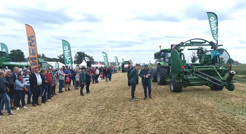 démonstration de machines agricoles