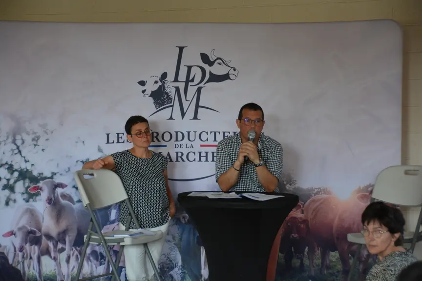 Caroline Surleau et Ludovic Duteilh, directeurs de LPM.