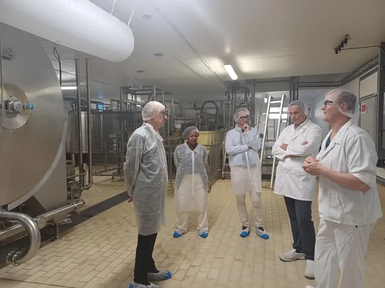 Une rencontre avec les représentants de l’état pour faire le point sur le fonctionnement de l’entreprise.