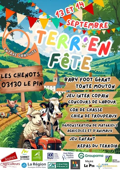 Affiche de Terr'en Fête 2025