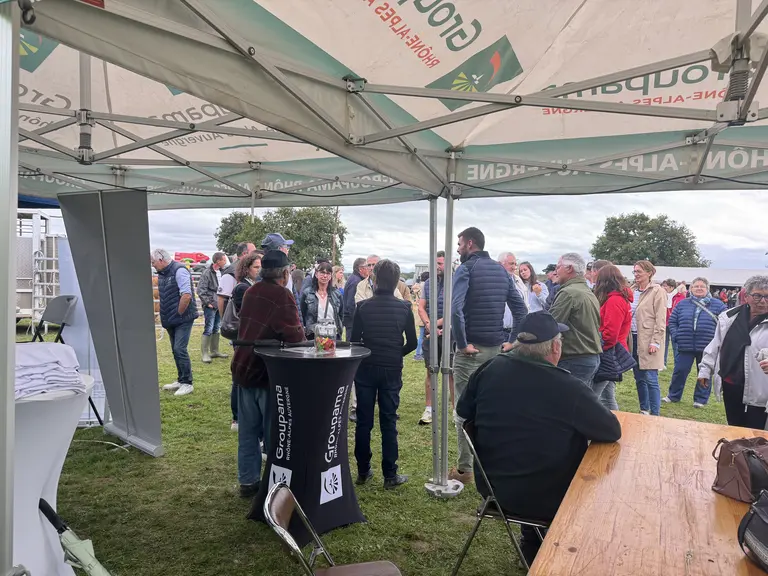 Stand Groupama.