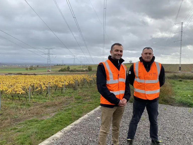 deux agents RTE