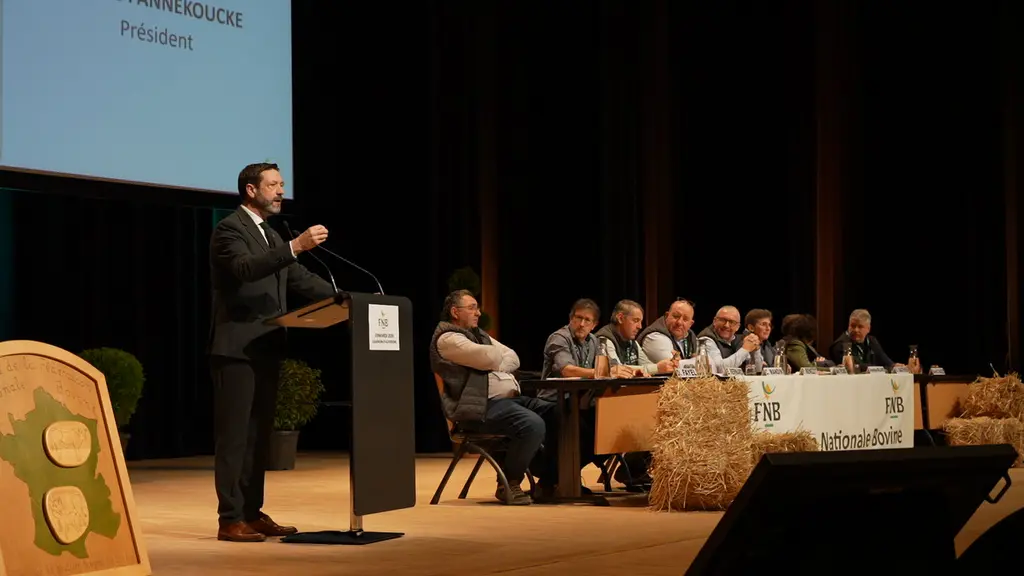 Le président de la région Auvergne-Rhône-Alpes Fabrice Pannekoucke a rappelé son soutien au monde agricole.