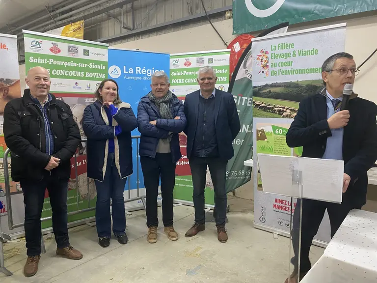les officiels lors du concours de Saint-Pourçain-sur-Sioule