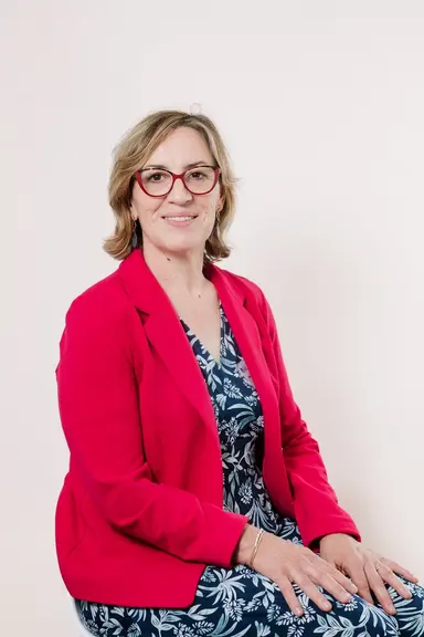  Marie-Andrée Luherne, éleveuse de vaches laitières dans le Morbihan et vice-présidente du CNIEL
