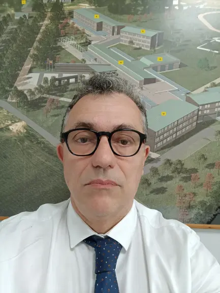 Luc Champin, directeur de l'EPLEFPA du Bourbonnais.