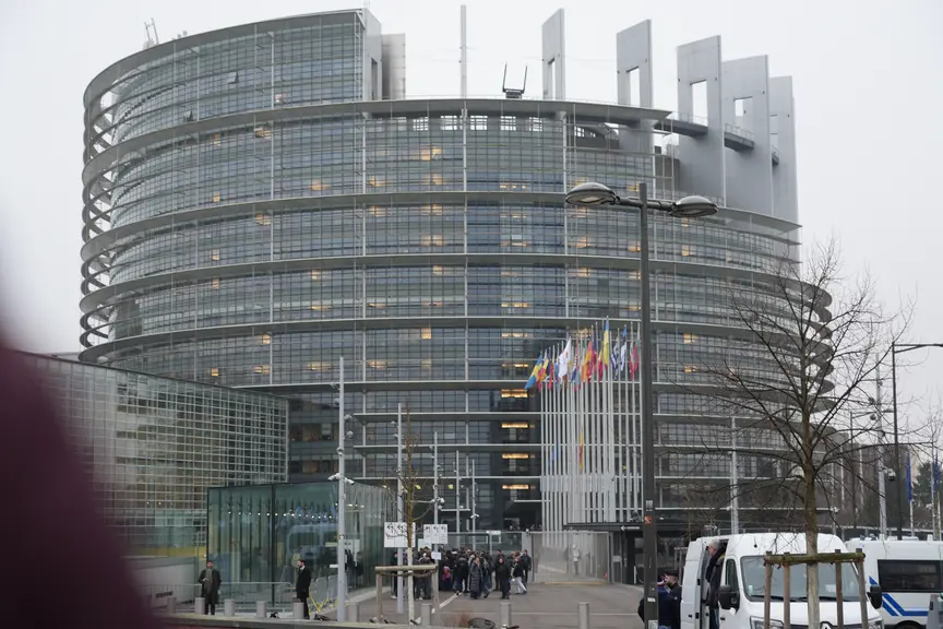 Le Parlement européen à Strasbourg.