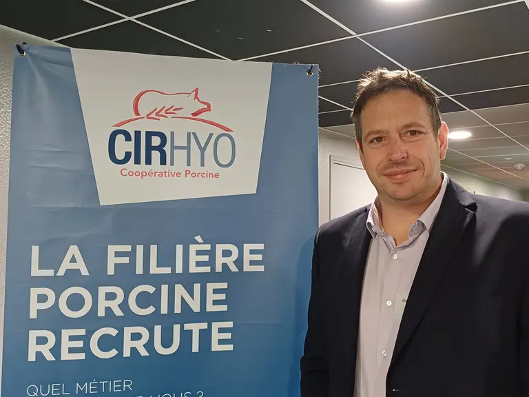 Noël Thuret, président de la coopérative CIRHYO.