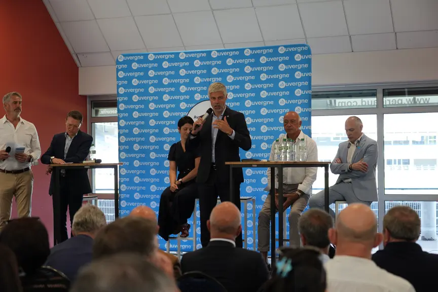 Assemblée générale de la marque Auvergne au stade Marcel-Michelin.