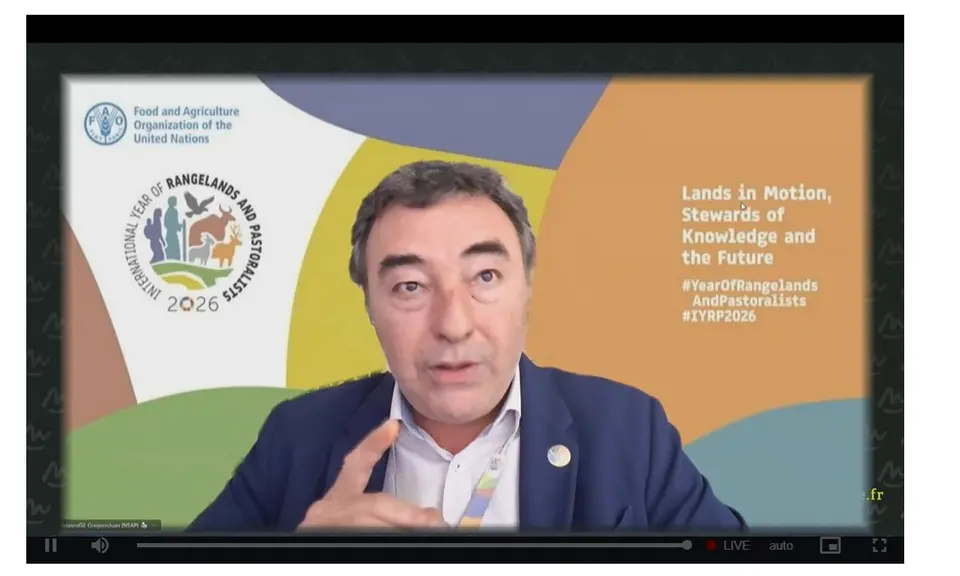 Gregorio Velasco Gil, coordinateur pastoralisme à la FAO.