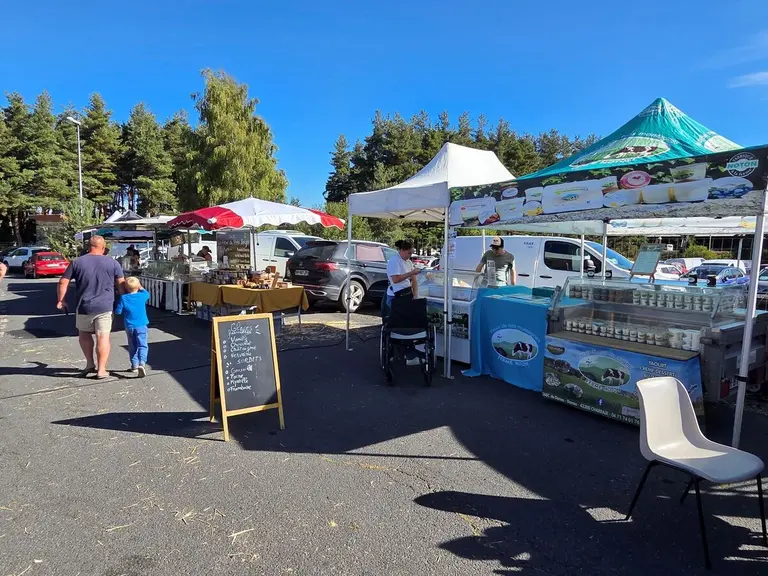 Une dizaine d'exposants participaient au comice.