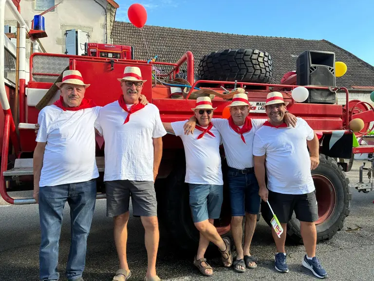 sapeurs-pompiers volontaires retraités Saint-Pourçain