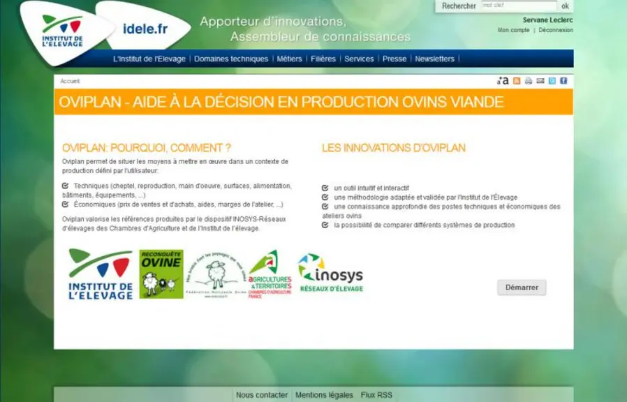 L’outil en ligne d’aide à la création d’un atelier ovin viande se base sur 60 cas-types construits à partir des références issues des suivis technico-