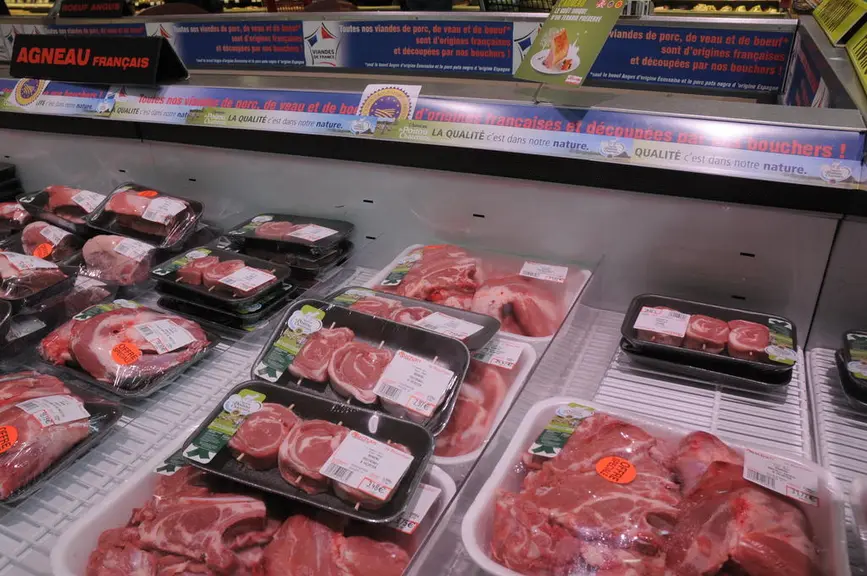 A Auchan Bordeaux Lac, les découpes sont adaptées à la saison et à la demande © A. Villette