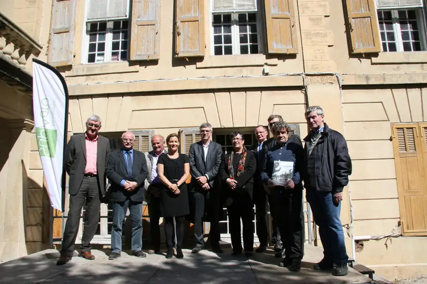 Une pièce du domaine du Merle va être rénovée pour accueillir l'ouverture prochaine du centre de ressource sur la transhumance. © A. Villette
