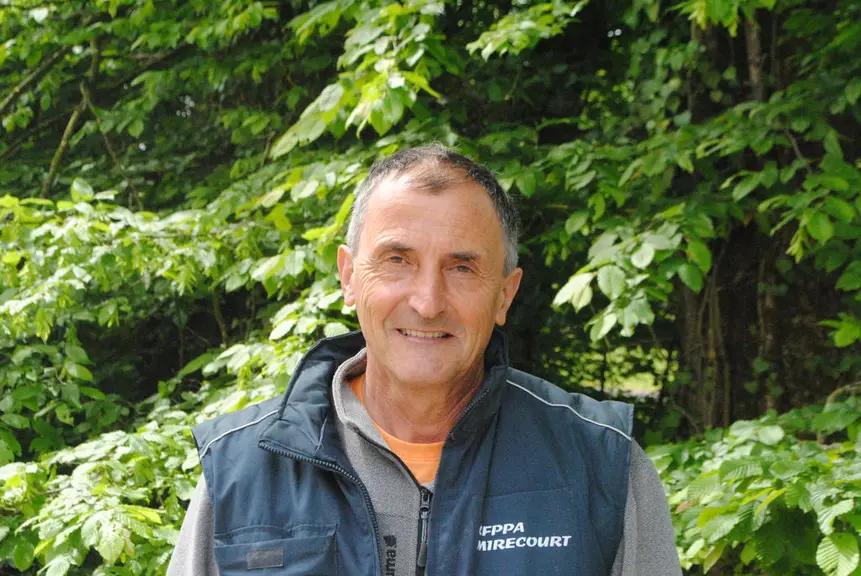 André Dirand, formateur à Mirecourt. « En tant que formateur, j’ai vraiment l’impression de participer au renouvellement des générations d’éleveurs ov