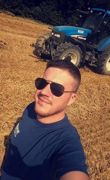 Alexis Jouniaux, éleveur double-actif dans l’Aisne © A. Jouniaux