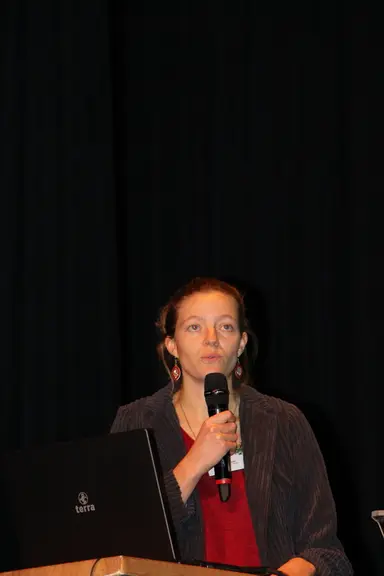 Alice Poilane, Caveb : « Le pâturage tournant dynamique est basé sur la physiologie des graminées. » © V. Bargain