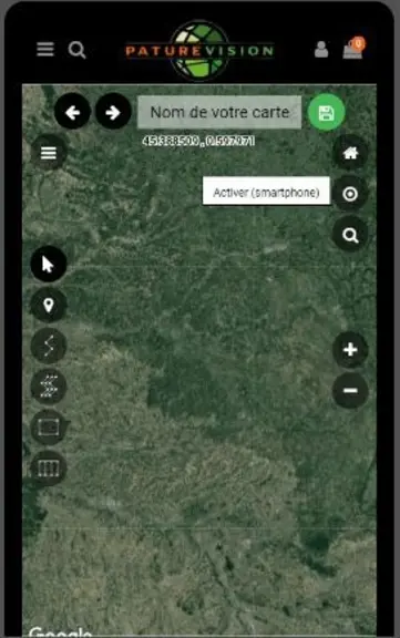 Le logiciel peut être utilisé sur ordinateur, smartphone et tablette. © PatureVision