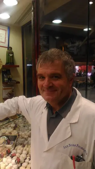 Claude Maret, président de la Fédération des fromagers de France © B. Morel